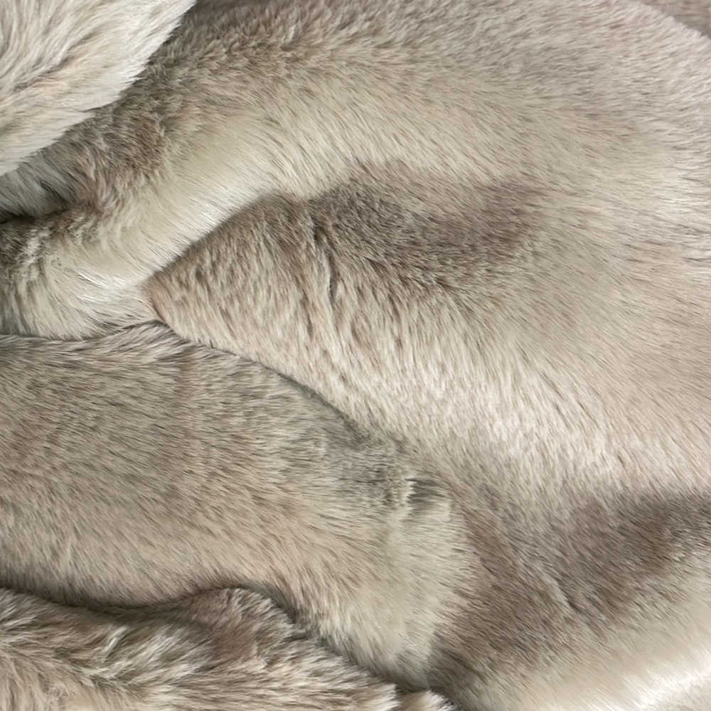Oversized Teddy Coat in Sage Green - Picture 6 of 6